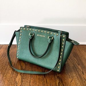 Michael Kors Selma Stud Large Satchel